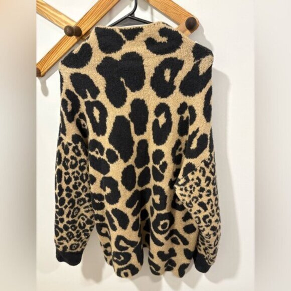Stella McCartney Leopard Print Leo Instarsia Knit Alpaca Blend Sweater - Picture 6 of 11